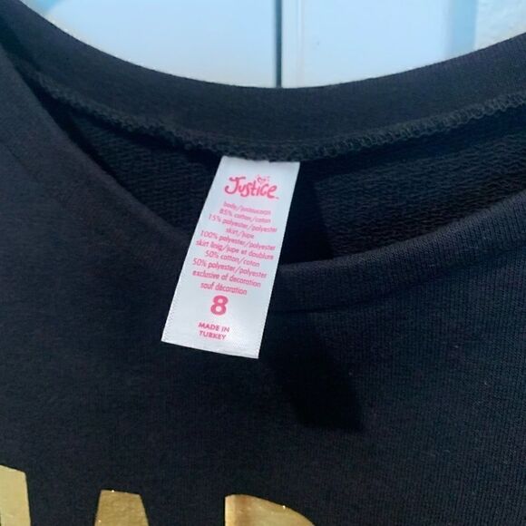 Justice Bee Happy Applique Tulle TUTU DRESS - Picture 4 of 4